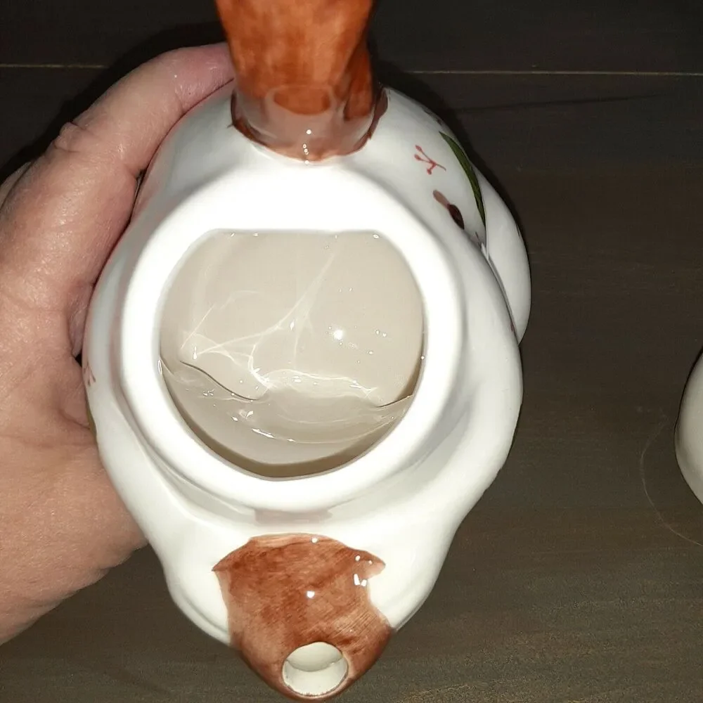Cracker Barrel Squirrel Teapot 12floz Ceramic Cuteness Alert